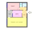 Снимка 2 — Тристаен апартамент в Пазарджик, Промишлена зона
