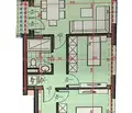 Снимка 2 — Тристаен апартамент в Русе, Родина 3