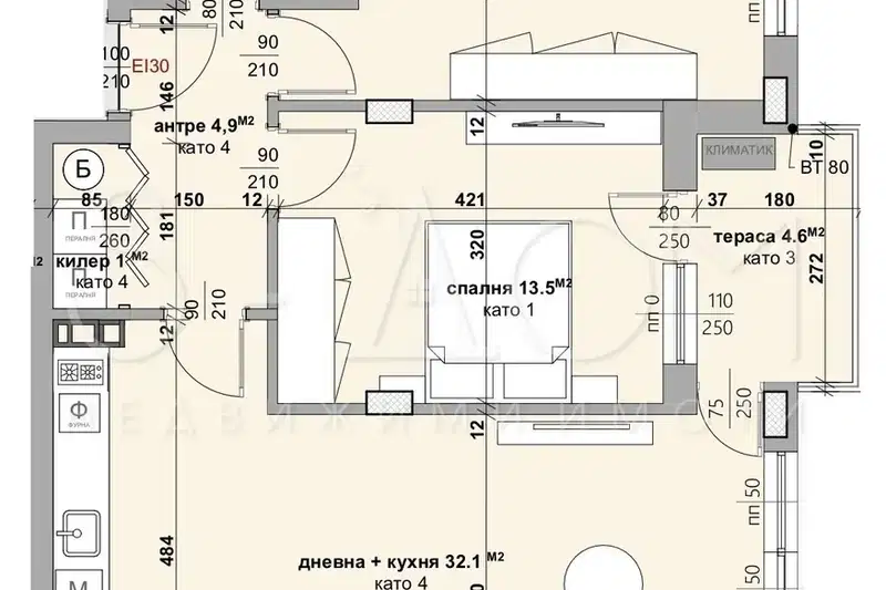 3-bedroom apartment in Stara Zagora, Samara 3