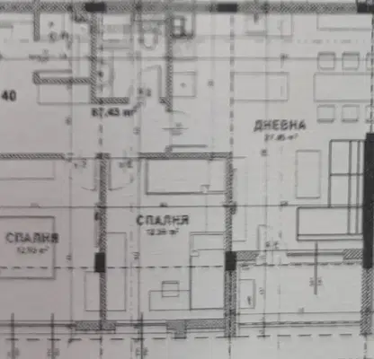 Снимка 5 — Тристаен апартамент в Стара Загора, Самара 3