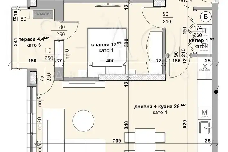 3-bedroom apartment in Stara Zagora, Samara 3