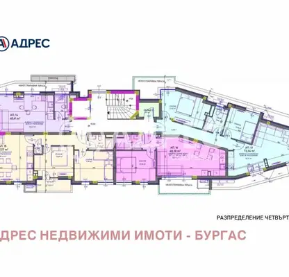 Снимка 4 — Тристаен апартамент в Сарафово, Бургас с асансьор и складово помещение