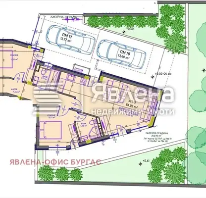 Снимка 2 — Тристаен апартамент в Бургас, Сарафово