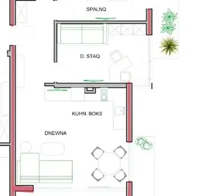 Снимка 4 — Тристаен апартамент в Бургас, Сарафово