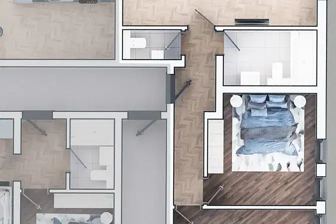 3-bedroom apartment in Sofiya, Serdika