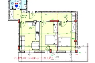 Тристаен апартамент в Русе, Широк център