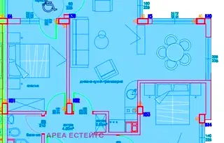 Тристаен апартамент в Бургас, Славейков