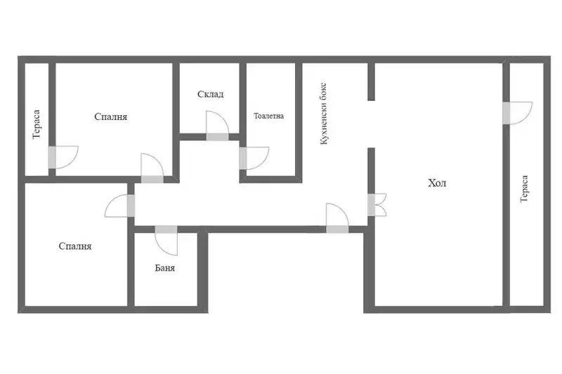 3-bedroom apartment in Burgas, Slaveikov