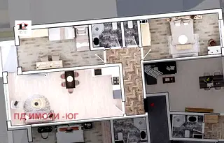 Тристаен апартамент в София, Стрелбище