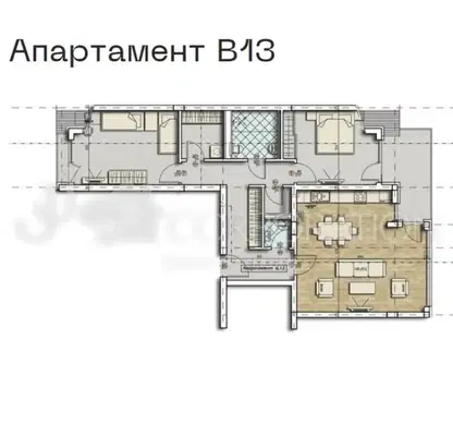 Снимка 3 — Тристаен апартамент в София, Стрелбище