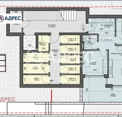 Снимка 2 — Тристаен апартамент във Варна, Свети Никола