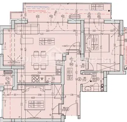 Photo 2 — 3-bedroom apartment in Plovdiv, Sydiiski