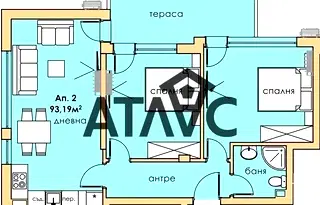 Тристаен апартамент в Пловдив, Съдийски