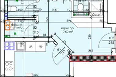3-bedroom apartment in Plovdiv, Trakiya