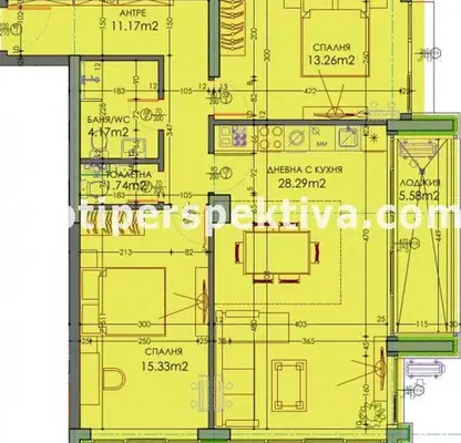 Photo 3 — 3-bedroom apartment in Plovdiv, Trakiya