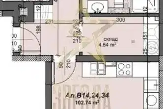 3-bedroom apartment in Plovdiv, Trakiya