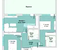 Снимка 4 — Тристаен апартамент в Пловдив, Тракия
