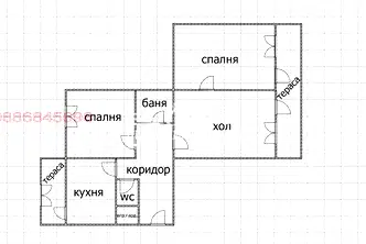 Тристаен апартамент в Шумен, Тракия