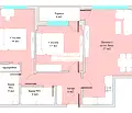 Снимка 3 — Тристаен апартамент в Пловдив, Тракия