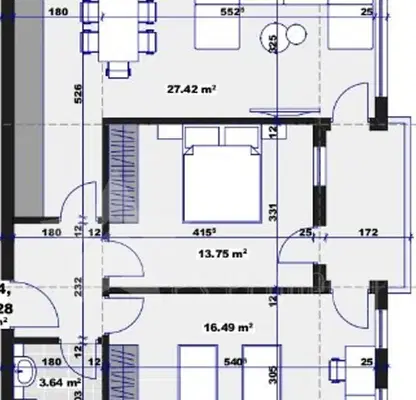 Снимка 2 — Тристаен апартамент в Стара Загора, Три чучура - север