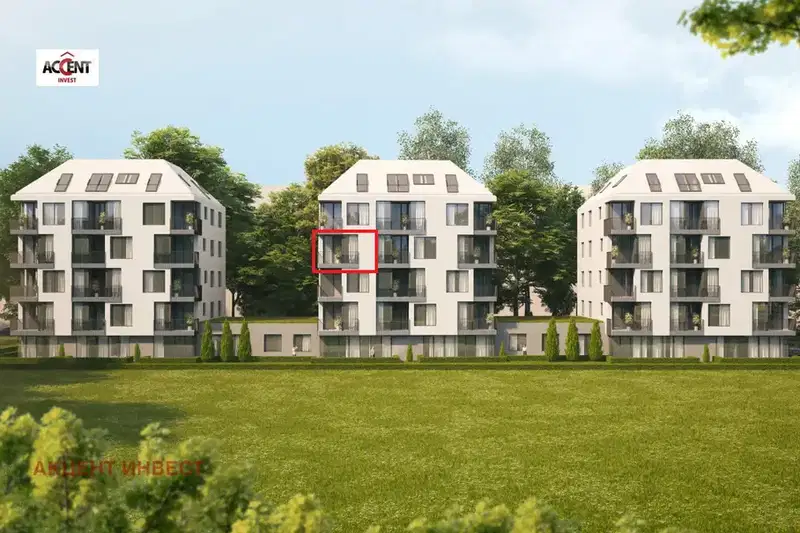 3-bedroom apartment in Varna, Troshevo