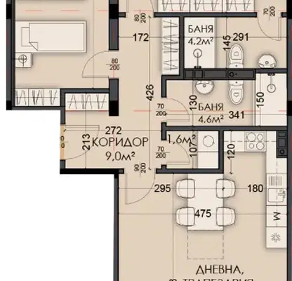 Photo 5 — 3-bedroom apartment in Varna, Vinica