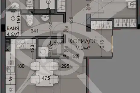 3-bedroom apartment in Varna, Vinica