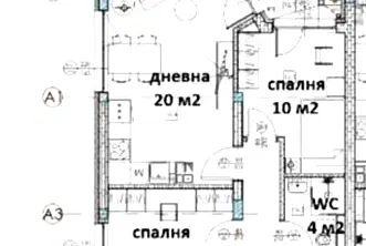 Тристаен апартамент във Варна, Виница