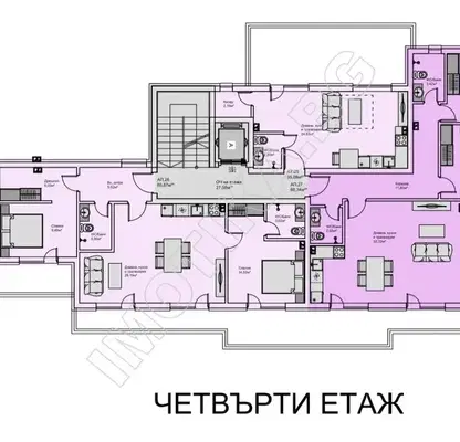Снимка 2 — Тристаен апартамент във Варна, Виница