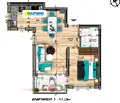 Снимка 5 — Тристаен апартамент в София, Витоша
