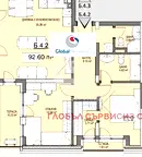 Тристаен апартамент в София, Витоша
