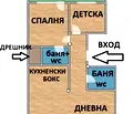 Снимка 2 — Тристаен апартамент в София, Витоша