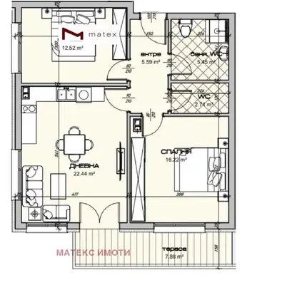 Photo 2 — 3-bedroom apartment in Varna, Vladislav Varnenchik 1