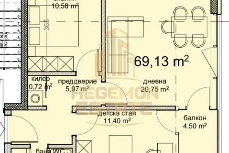3-bedroom apartment in Varna, Vladislav Varnenchik 1