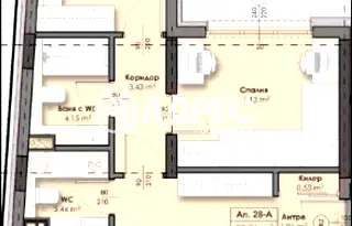 Тристаен апартамент в София, Връбница 2