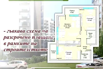 Тристаен апартамент в Пловдив, Въстанически