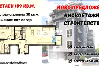 Тристаен апартамент в Пловдив, Въстанически