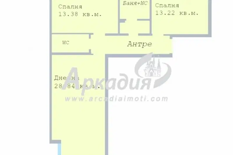 3-bedroom apartment in Plovdiv, Vystanicheski