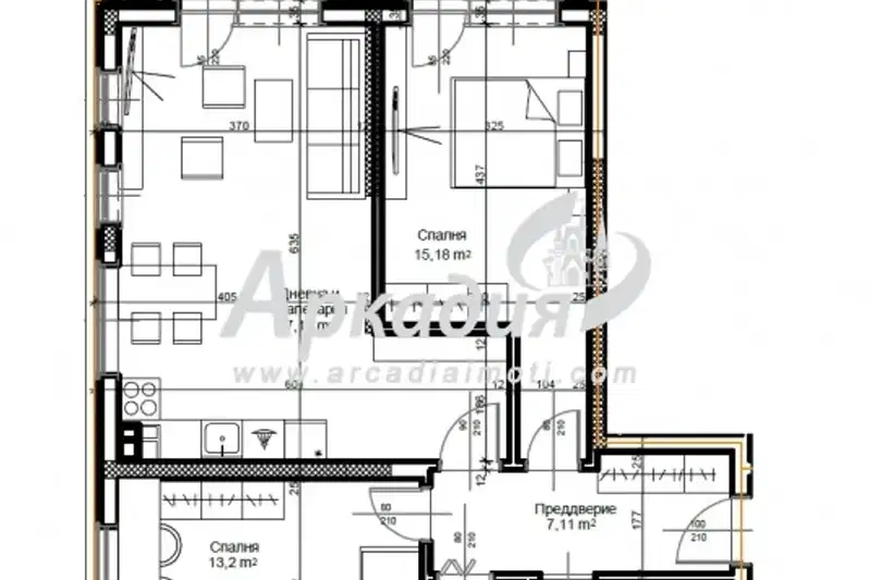 3-bedroom apartment in Plovdiv, Vystanicheski