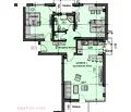 Снимка 3 — Тристаен апартамент в Пловдив, Въстанически