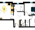 Снимка 2 — Тристаен апартамент в Пловдив, Въстанически