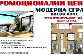 Тристаен апартамент в Пловдив, Кючук Париж