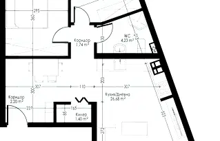 Тристаен апартамент във Варна, Възраждане 1