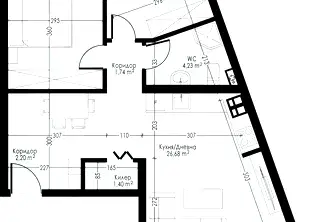 Тристаен апартамент във Варна, Възраждане 1