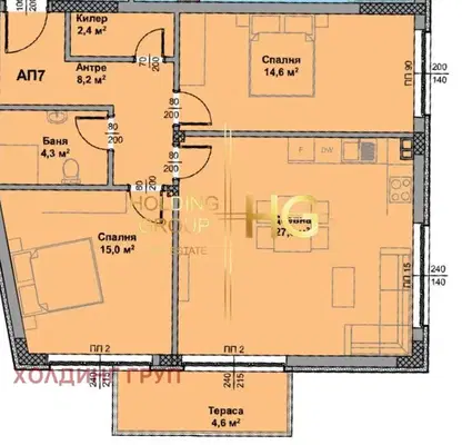 Photo 2 — 3-bedroom apartment in Varna, Vyzrajdane 3