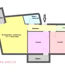 Тристаен апартамент в Пазарджик, Ябълките