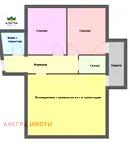 Тристаен апартамент в Пазарджик, Ябълките
