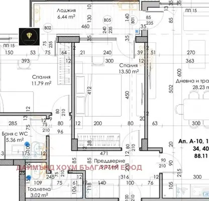 Снимка 3 — Тристаен апартамент в Пловдив, Южен