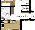 Снимка 2 — Тристаен апартамент в Пловдив, Южен