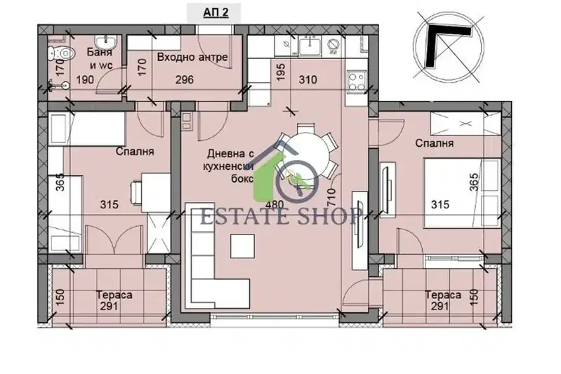 3-bedroom apartment in Plovdiv, Yujen